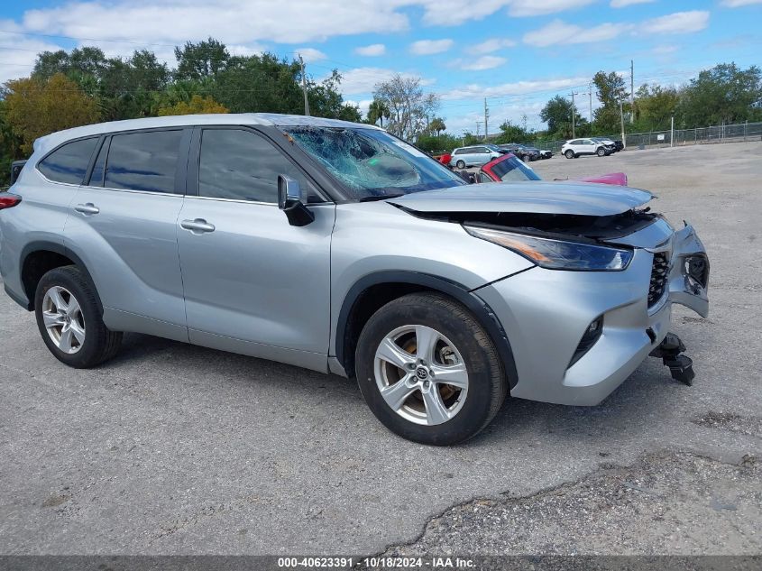 2023 TOYOTA HIGHLANDER LE - 5TDKDRAH3PS034110