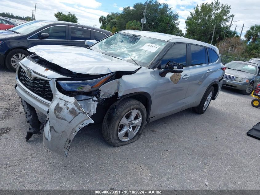 2023 TOYOTA HIGHLANDER LE - 5TDKDRAH3PS034110