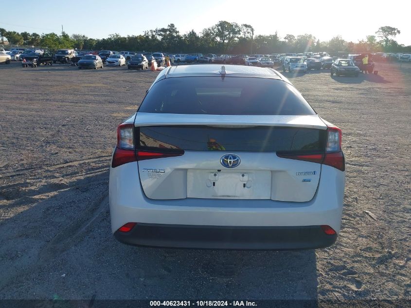 2021 Toyota Prius L Eco VIN: JTDKAMFU2M3141504 Lot: 40623431