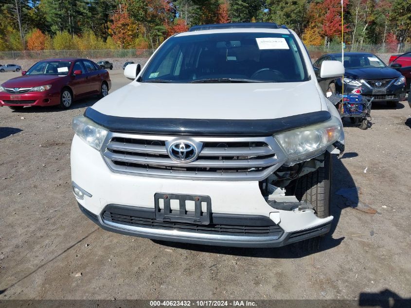 2012 Toyota Highlander Se V6 VIN: 5TDBK3EH6CS169458 Lot: 40623432