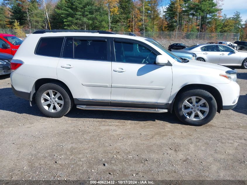 2012 Toyota Highlander Se V6 VIN: 5TDBK3EH6CS169458 Lot: 40623432