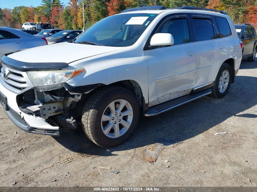 2012 Toyota Highlander Se V6 VIN: 5TDBK3EH6CS169458 Lot: 40623432