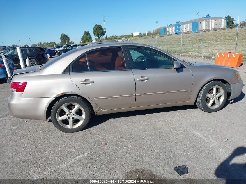 2007 Hyundai Sonata Limited/Se V6 VIN: 5NPEU46F27H272365 Lot: 40623444