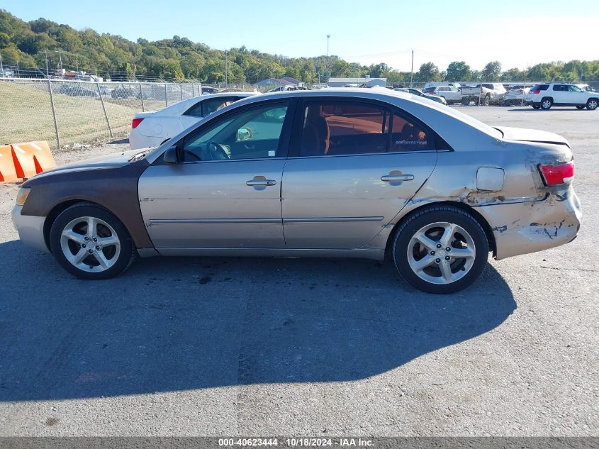 2007 Hyundai Sonata Limited/Se V6 VIN: 5NPEU46F27H272365 Lot: 40623444