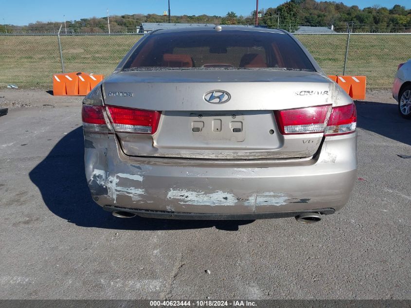 2007 Hyundai Sonata Limited/Se V6 VIN: 5NPEU46F27H272365 Lot: 40623444