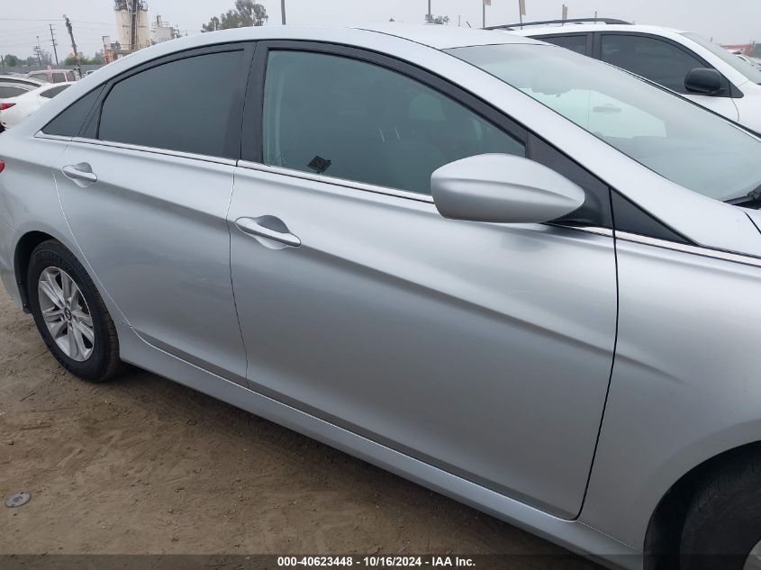 2014 Hyundai Sonata Gls VIN: 5NPEB4AC1EH891538 Lot: 40623448