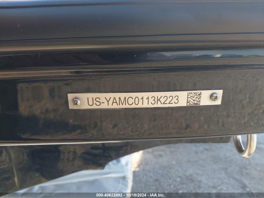 2023 Yamaha Ar 190 VIN: YAMC0113K223 Lot: 40623492