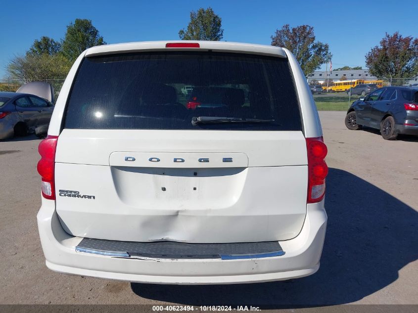 2013 Dodge Grand Caravan Sxt VIN: 2C4RDGCG6DR538596 Lot: 40623494