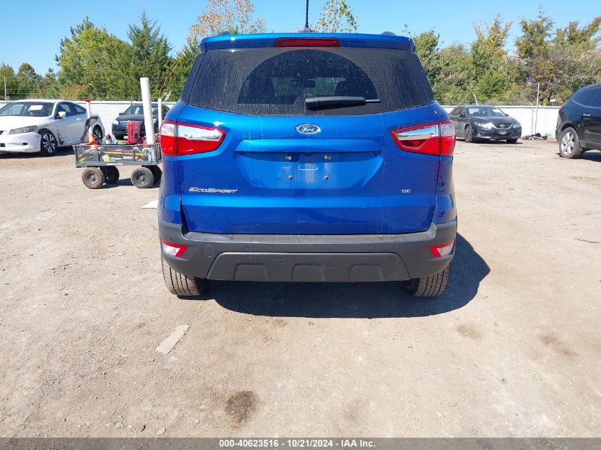 2021 Ford Ecosport Se VIN: MAJ3S2GE9MC437526 Lot: 40623516