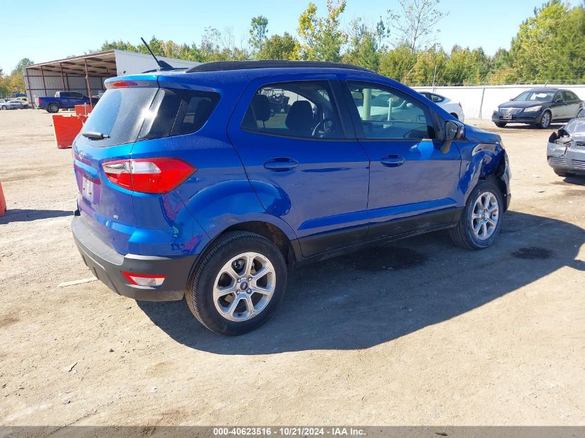 VIN MAJ3S2GE9MC437526 2021 FORD ECOSPORT SE