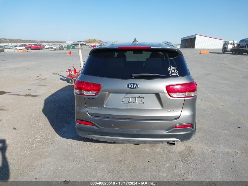 2018 Kia Sorento 3.3L Ex VIN: 5XYPHDA59JG392853 Lot: 40623518