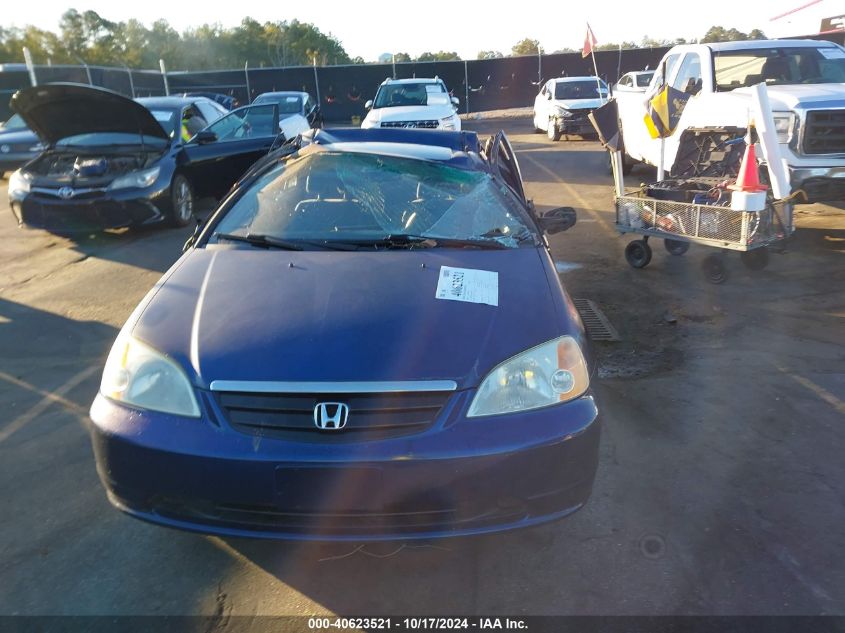 2003 Honda Civic Ex VIN: 2HGES26713H539759 Lot: 40623521