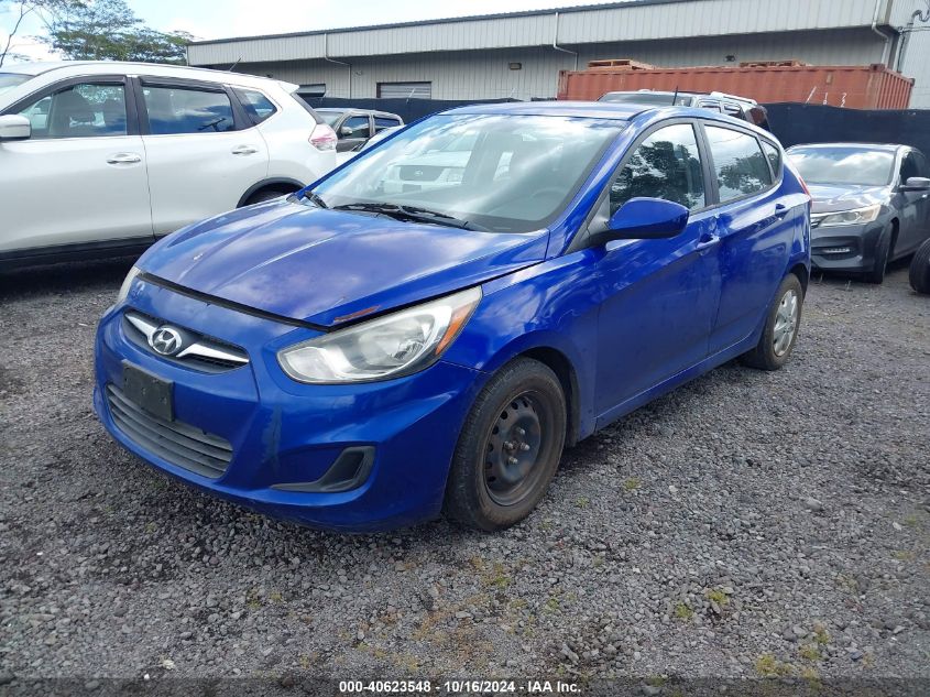 2012 Hyundai Accent Gs VIN: KMHCT5AE3CU012003 Lot: 40623548