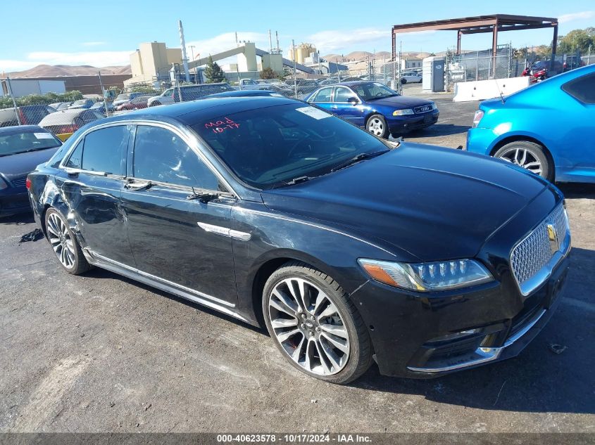 2020 Lincoln Continental Reserve VIN: 1LN6L9RP3L5605199 Lot: 40623578