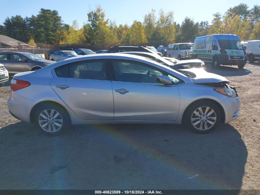 2014 Kia Forte Ex VIN: KNAFX4A80E5106151 Lot: 40623589