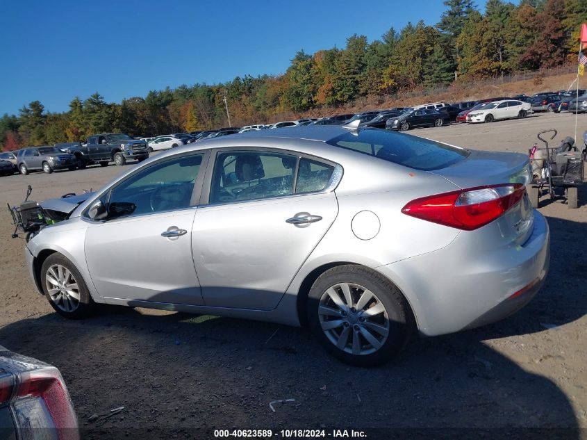 2014 Kia Forte Ex VIN: KNAFX4A80E5106151 Lot: 40623589