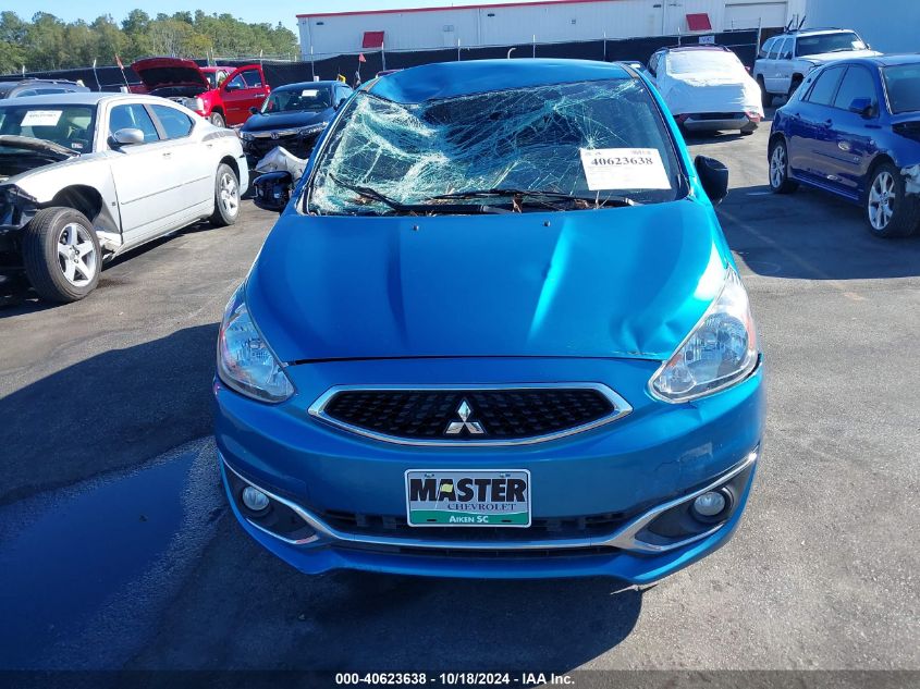 2018 Mitsubishi Mirage Es VIN: ML32A3HJ8JH001018 Lot: 40623638