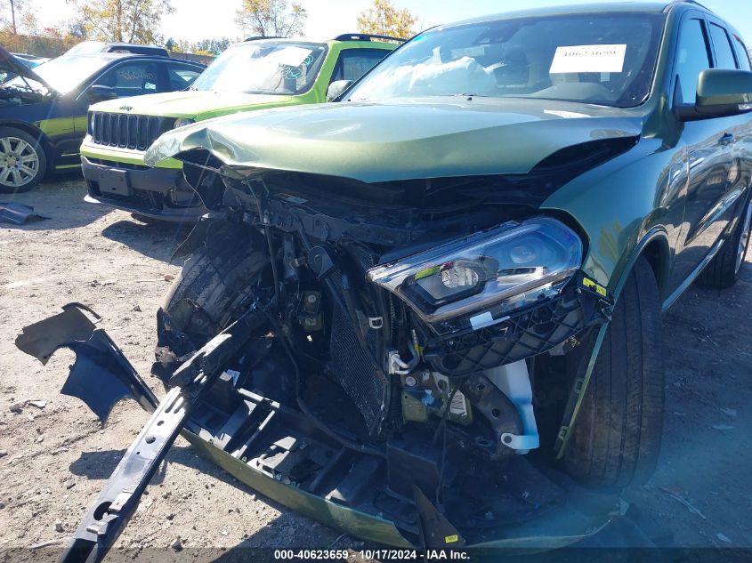 2022 Dodge Durango Gt Plus Awd VIN: 1C4RDJDG1NC105547 Lot: 40623659