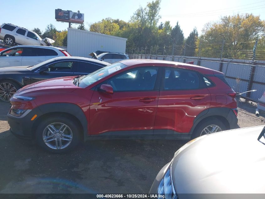 2022 Hyundai Kona Se VIN: KM8K22AB4NU820608 Lot: 40623666