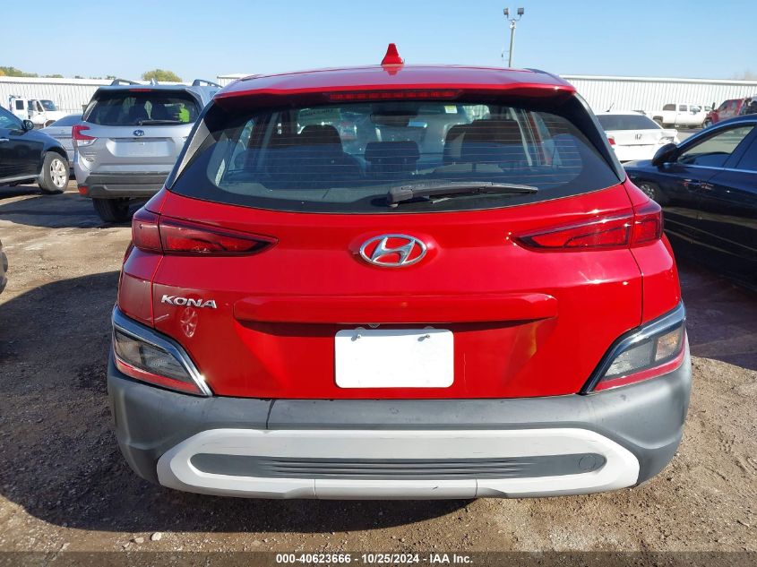 2022 Hyundai Kona Se VIN: KM8K22AB4NU820608 Lot: 40623666