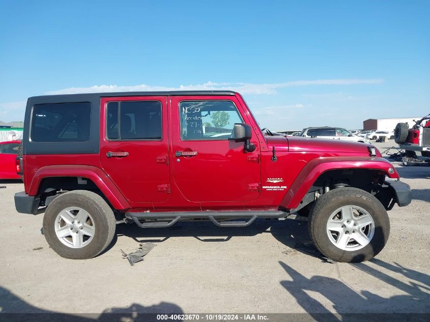 2013 Jeep Wrangler Unlimited Sahara VIN: 1C4BJWEG3DL590715 Lot: 40623670