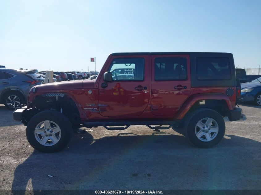 2013 Jeep Wrangler Unlimited Sahara VIN: 1C4BJWEG3DL590715 Lot: 40623670