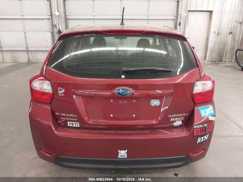 2015 Subaru Impreza 2.0I VIN: JF1GPAA68FH205522 Lot: 40623694