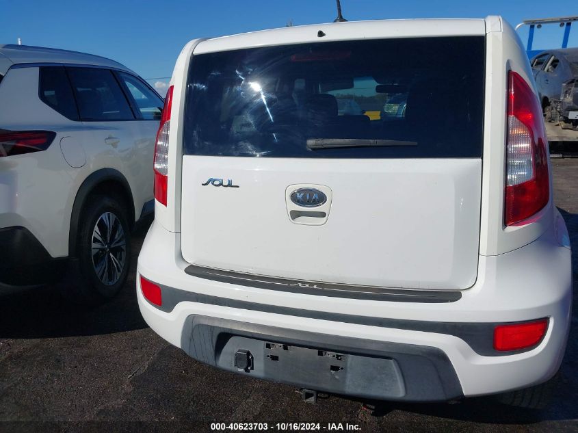 2012 Kia Soul + VIN: KNDJT2A63C7455897 Lot: 40623703