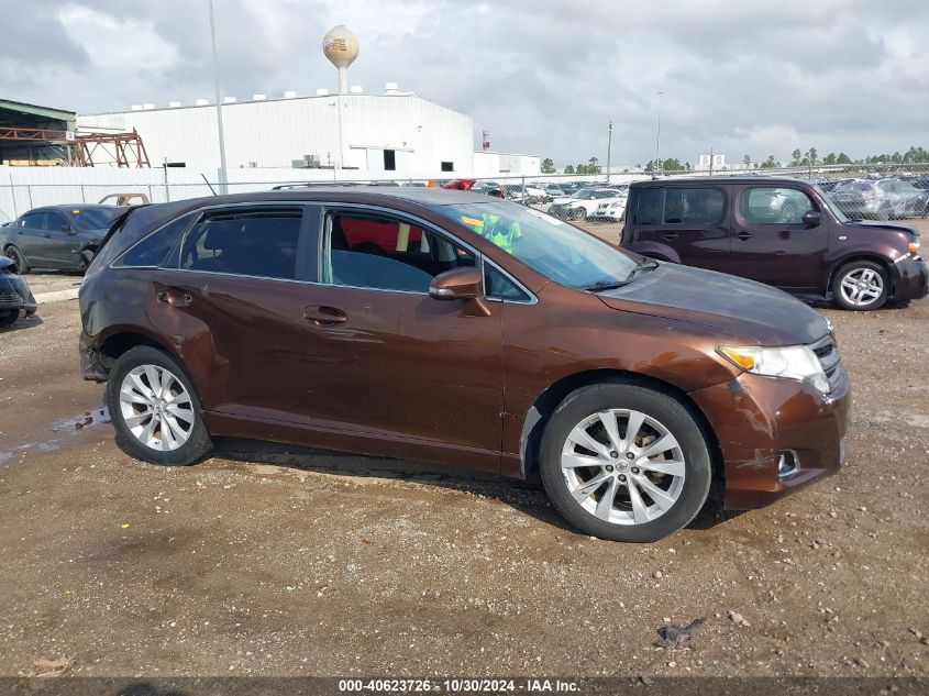 2013 Toyota Venza Le VIN: 4T3ZA3BB6DU072780 Lot: 40623726