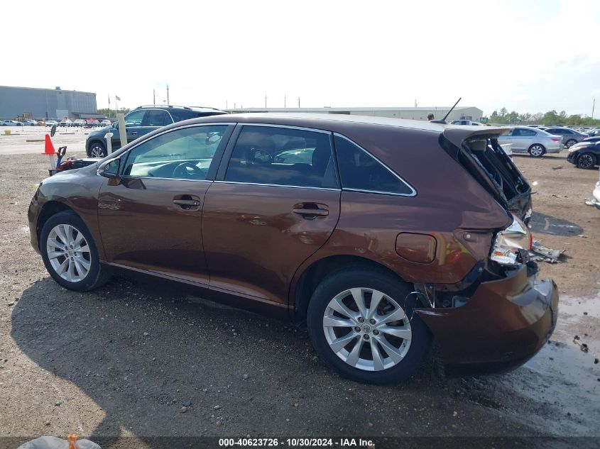 2013 Toyota Venza Le VIN: 4T3ZA3BB6DU072780 Lot: 40623726