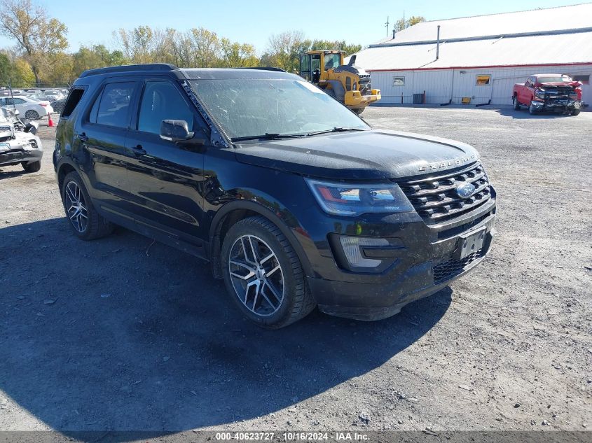 2017 Ford Explorer Sport VIN: 1FM5K8GT4HGD87682 Lot: 40623727