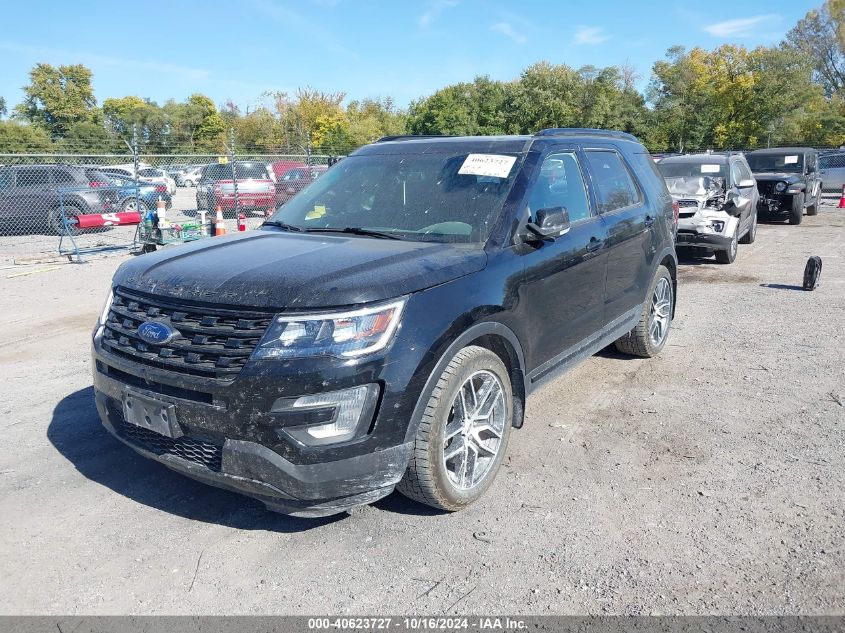 2017 Ford Explorer Sport VIN: 1FM5K8GT4HGD87682 Lot: 40623727