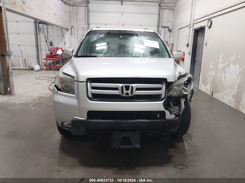 2007 Honda Pilot Ex-L VIN: 2HKYF18547H518679 Lot: 40623733