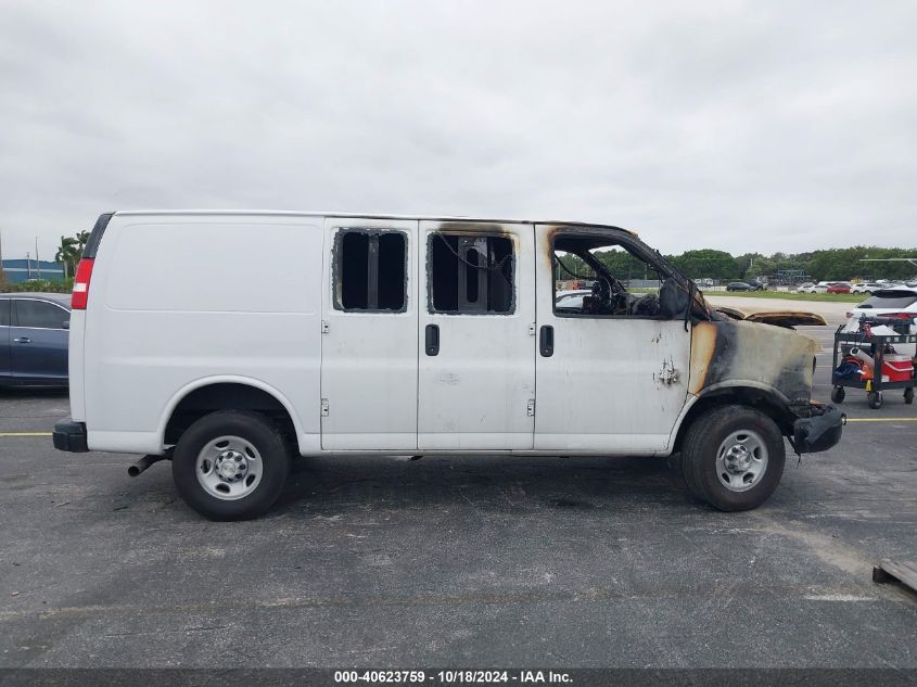 2021 Chevrolet Express Cargo Rwd 2500 Regular Wheelbase Wt VIN: 1GCWGAFP1M1310044 Lot: 40623759