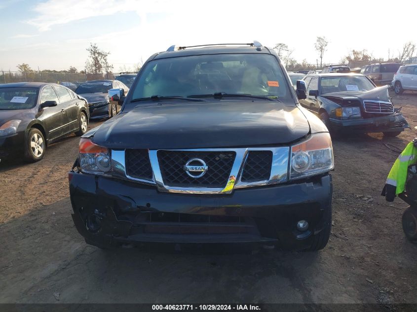 2011 Nissan Armada Platinum VIN: 5N1AA0NE8BN617119 Lot: 40623771