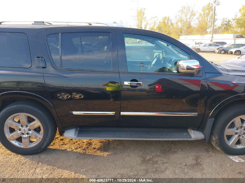 2011 Nissan Armada Platinum VIN: 5N1AA0NE8BN617119 Lot: 40623771