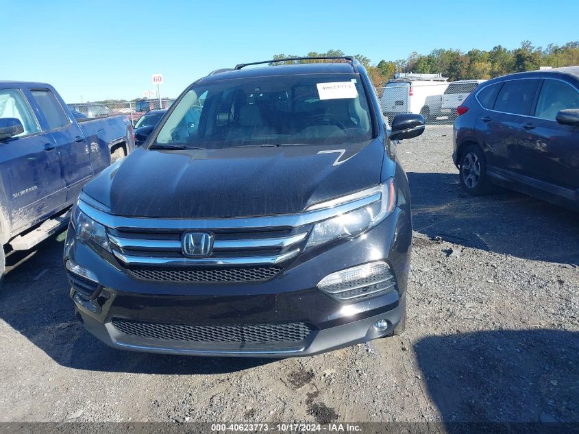 2017 Honda Pilot Touring VIN: 5FNYF6H94HB004184 Lot: 40623773