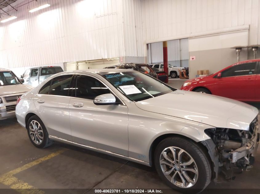 2015 Mercedes-Benz C 300 4Matic/Luxury 4Matic/Sport 4Matic VIN: 55SWF4KB7FU014209 Lot: 40623781