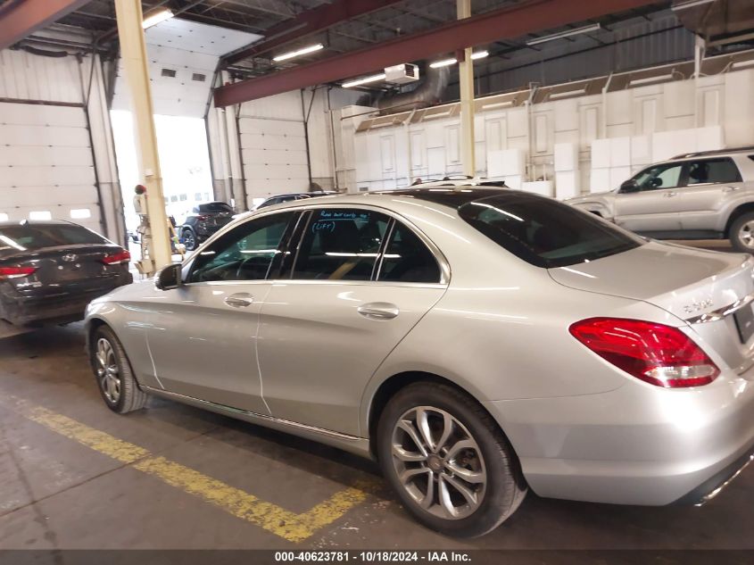 2015 Mercedes-Benz C 300 4Matic/Luxury 4Matic/Sport 4Matic VIN: 55SWF4KB7FU014209 Lot: 40623781