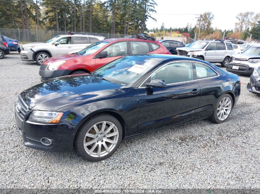 2012 Audi A5 2.0T Premium VIN: WAULFAFR7CA034827 Lot: 40623805