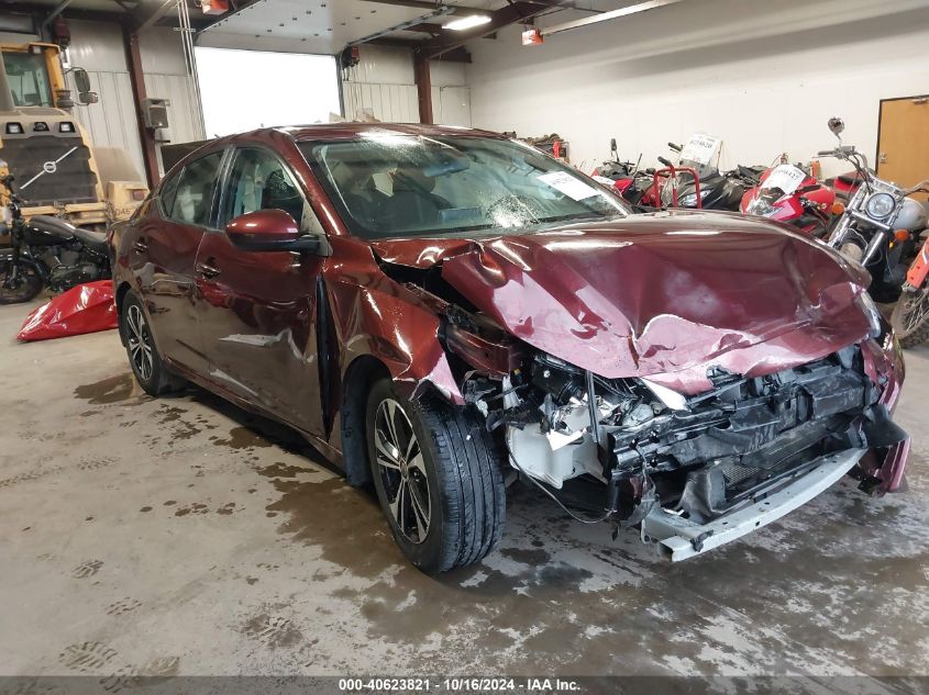 VIN 3N1AB8CV2NY287958 2022 NISSAN SENTRA no.1