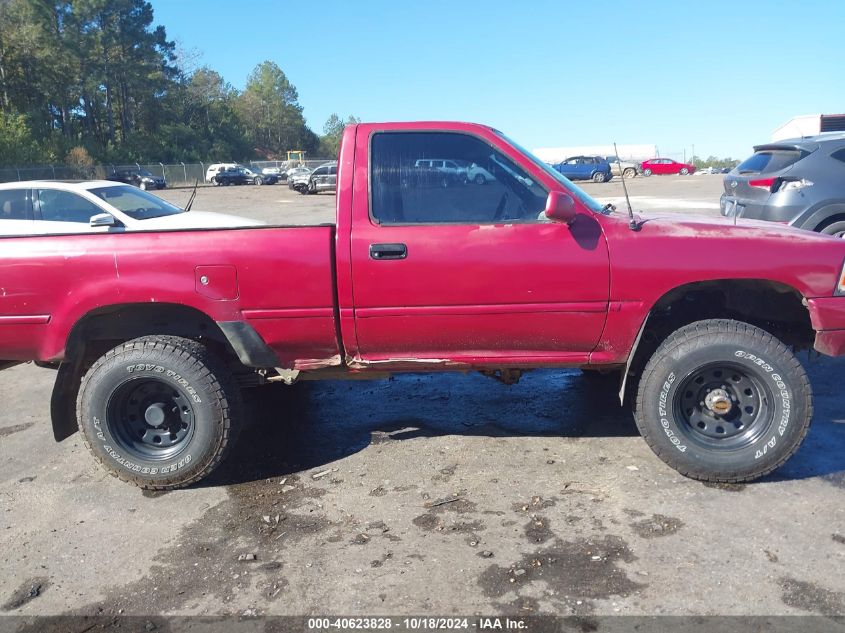 1990 Toyota Pickup 1/2 Ton Sht Wheelbase Dlx VIN: JT4RN01P8L7018343 Lot: 40623828