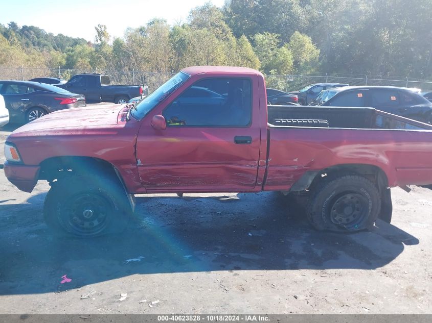 1990 Toyota Pickup 1/2 Ton Sht Wheelbase Dlx VIN: JT4RN01P8L7018343 Lot: 40623828