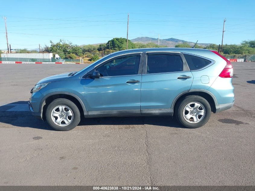 2015 Honda Cr-V Lx VIN: 2HKRM3H31FH532882 Lot: 40623838