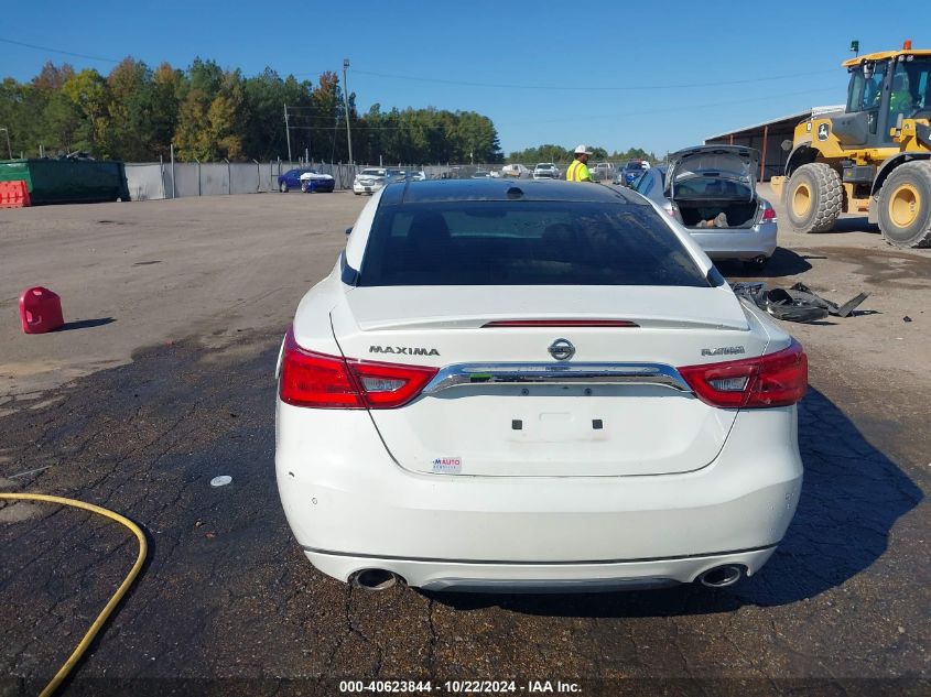 2016 Nissan Maxima 3.5 Platinum VIN: 1N4AA6APXGC424915 Lot: 40623844