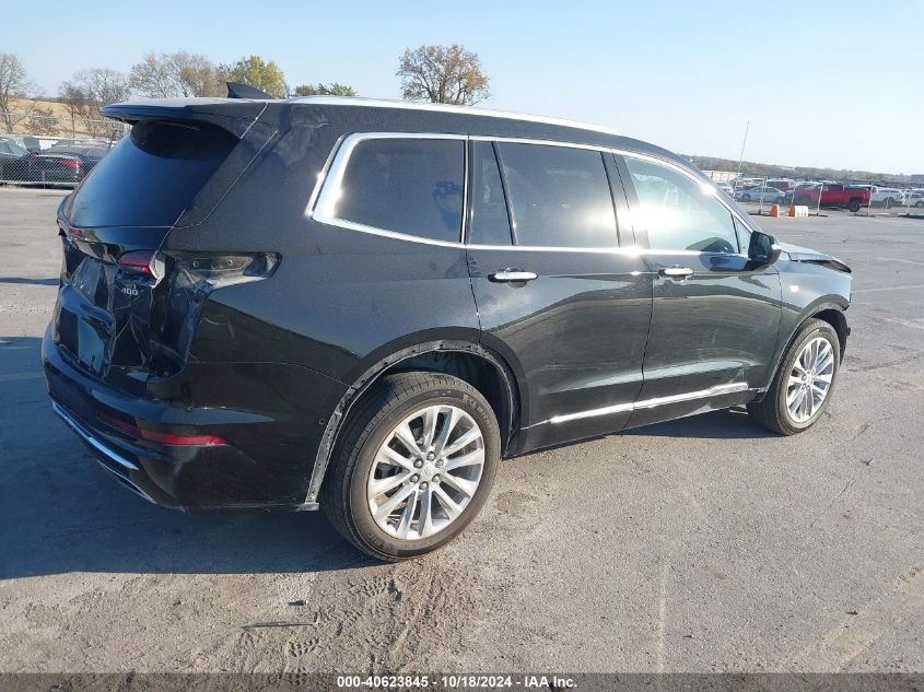 2023 Cadillac Xt6 Premium Luxury VIN: 1GYKPDRS2PZ117689 Lot: 40623845