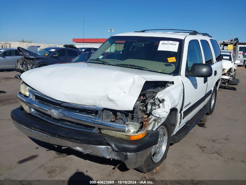 2002 Chevrolet Tahoe Ls VIN: 1GNEC13Z12J330800 Lot: 40623869