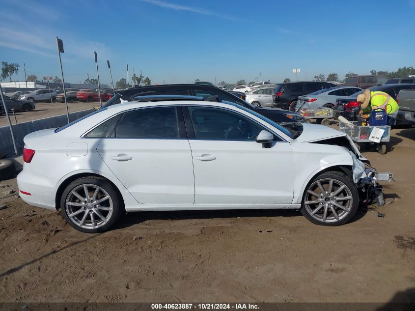 2015 Audi A3 2.0T Premium VIN: WAUEFGFF9F1035922 Lot: 40623887