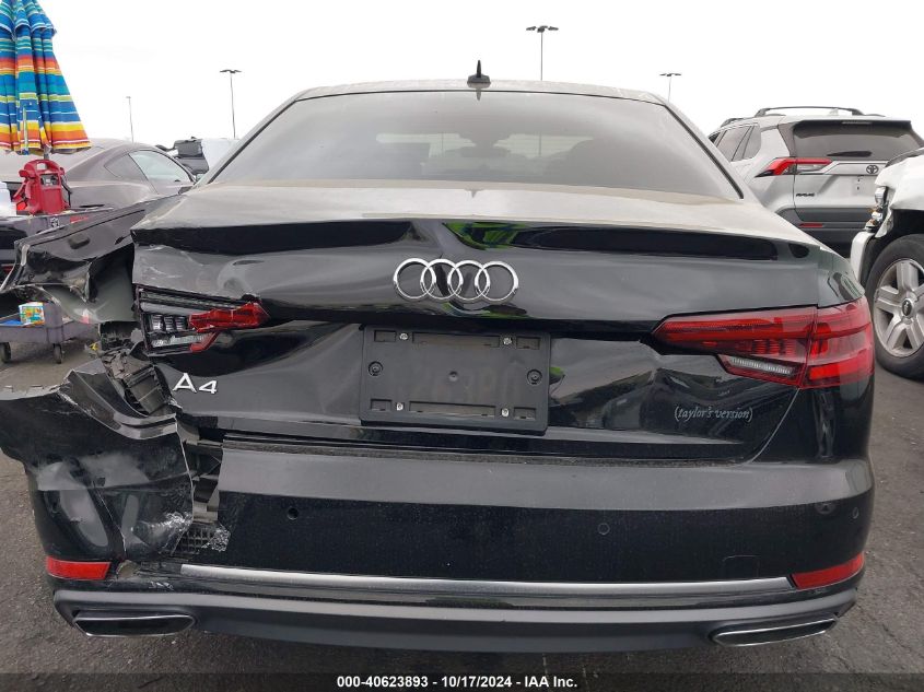 2019 AUDI A4 40 PREMIUM - WAUHMAF47KA014933