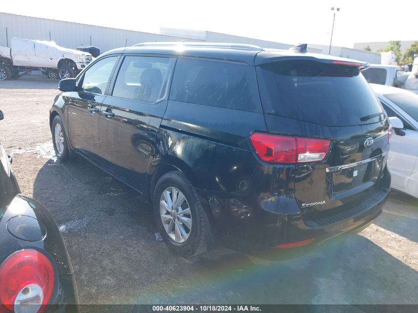 2015 Kia Sedona Lx VIN: KNDMB5C16F6048475 Lot: 40623904